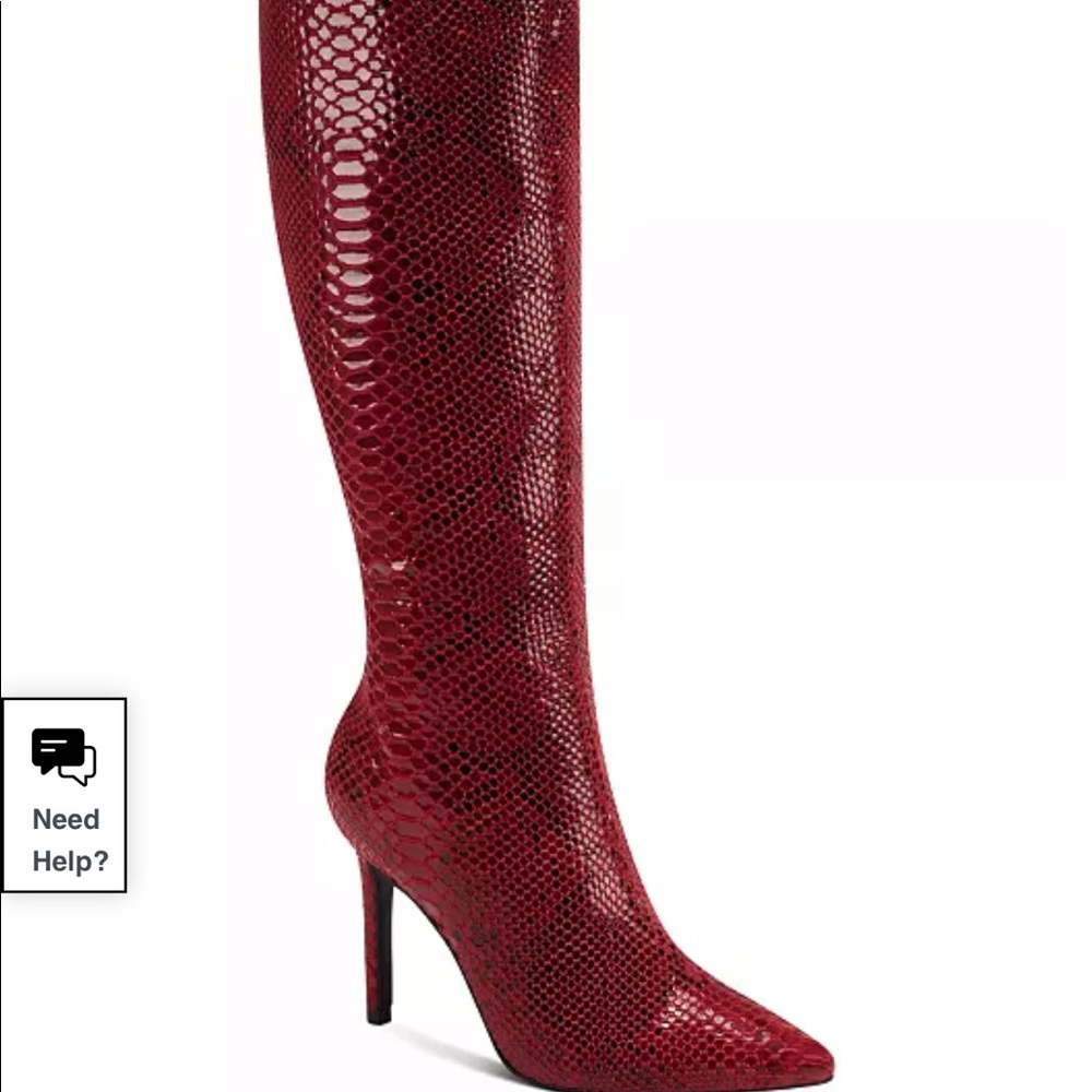 Red boots